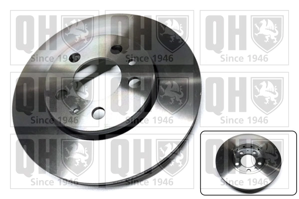 Тормозной диск QUINTON HAZELL BDC4669