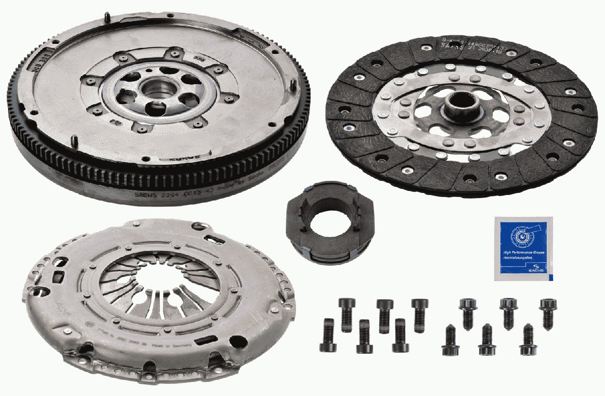 Комплект сцепления zms-модуль (двухмассовый маховик)