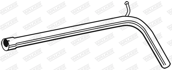 Труба выхлопного газа WALKER PRODUCTS 07004