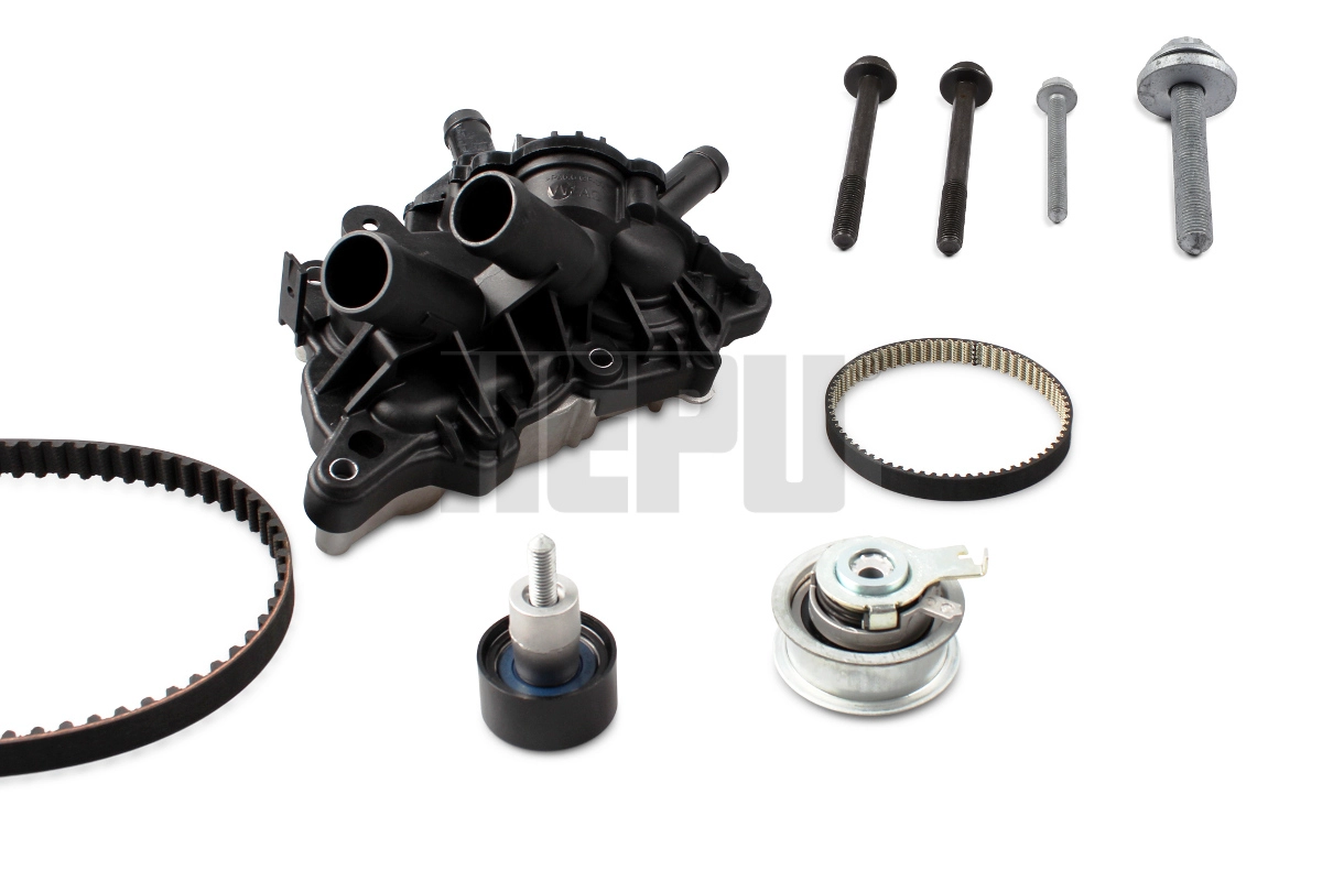 Водяной насос + комплект зубчатого ремня xt-professional HEPU PK06850