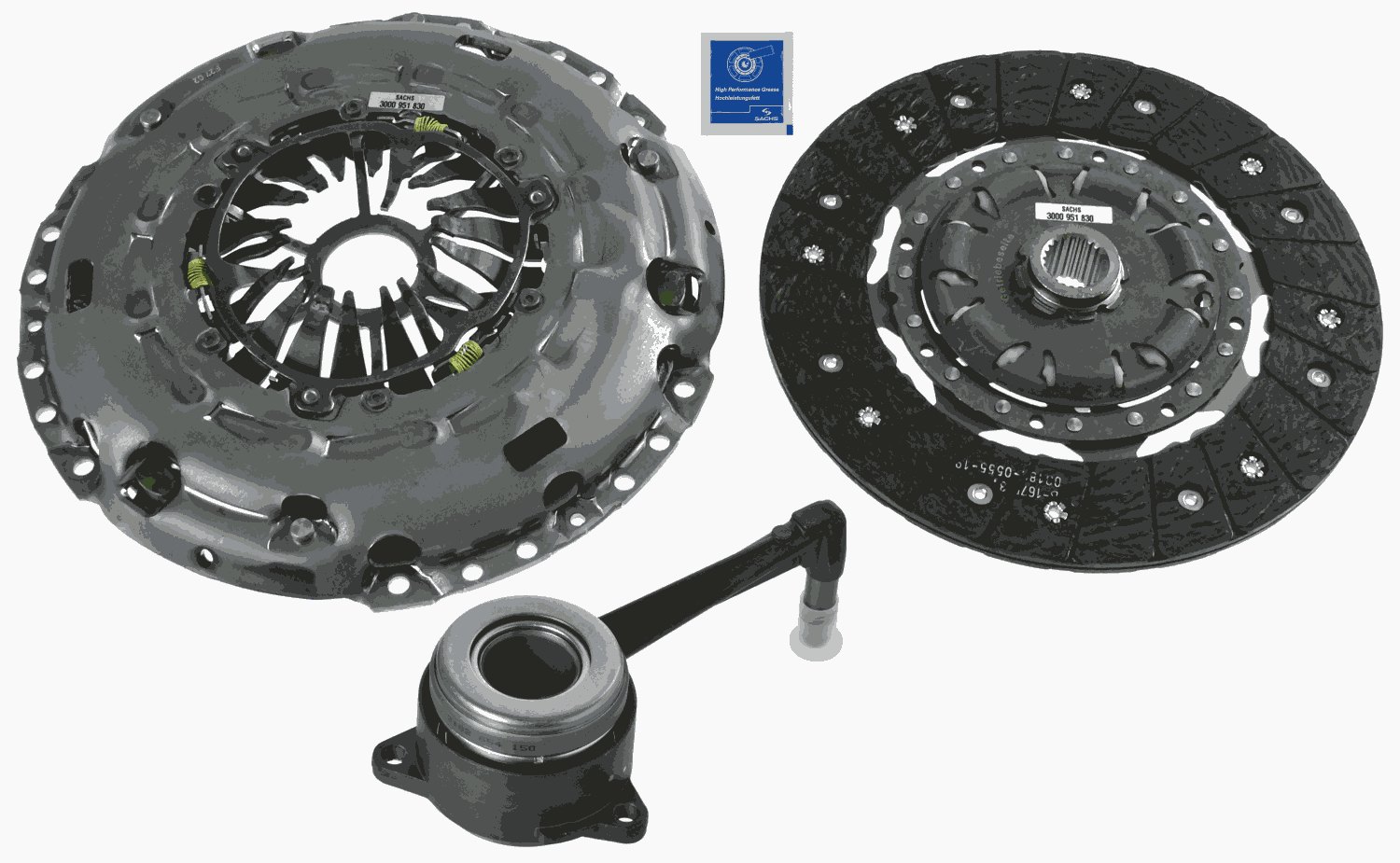Комплект сцепления xtend kit plus csc SACHS 3000 990 199