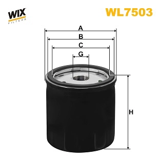 Масляный фильтр WIX WL7503