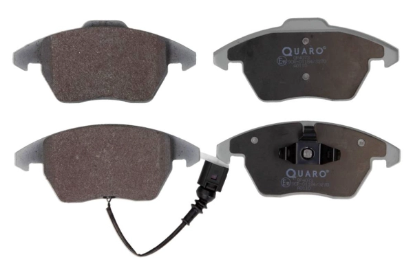 Комплект тормозных колодок дисковый тормоз QUARO QP4073