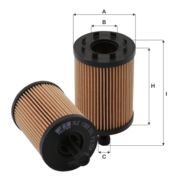 Масляный фильтр FIL FILTER MLE 1369