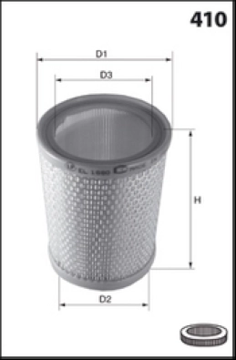 Воздушный фильтр MECAFILTER EL3660