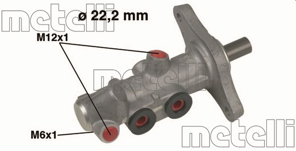 Главный тормозной цилиндр METELLI 05-0459