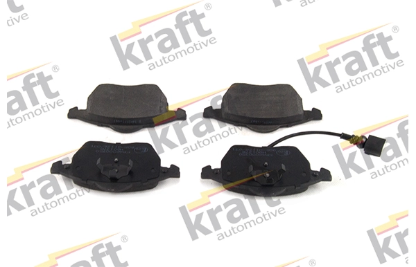 Комплект тормозных колодок дисковый тормоз KRAFT AUTOMOTIVE 6000350