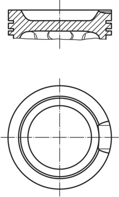 Поршень MAHLE/KNECHT 033 14 12