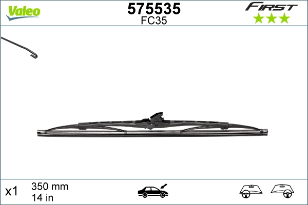 Щетка стеклоочистителя first VALEO 575535