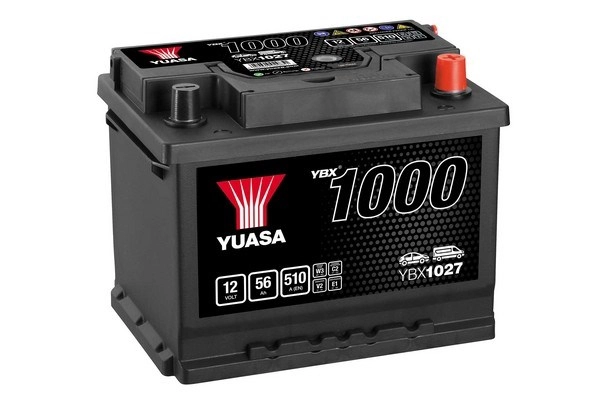 Стартерная аккумуляторная батарея ybx1000 caca batteries YUASA YBX1027