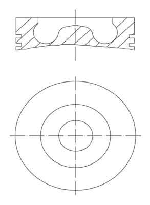 Поршень MAHLE/KNECHT 028 02 02