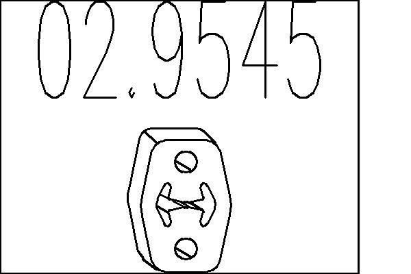 Буфер глушитель MTS 02.9545