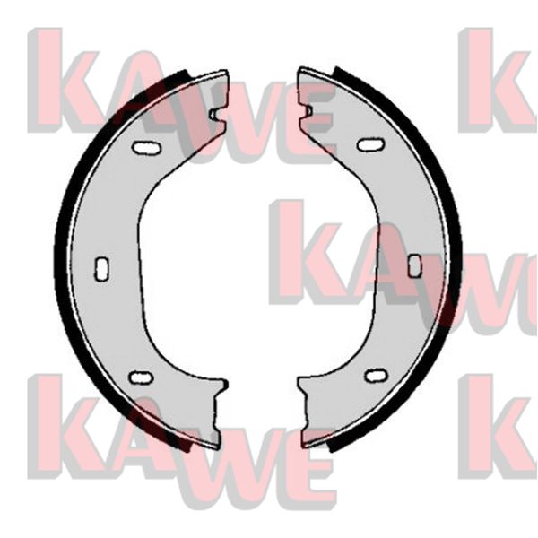 Комплект тормозных колодок стояночная тормозная система KAWE 00010
