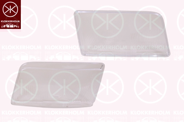Рассеиватель основная фара KLOKKERHOLM 00120252