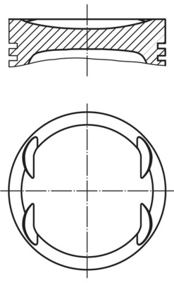 Поршень MAHLE/KNECHT 007 PI 00153 002