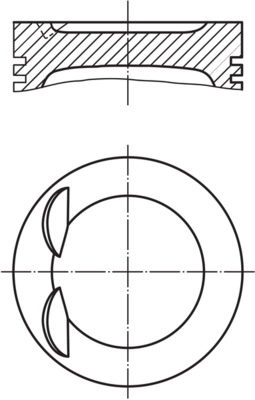 Поршень MAHLE/KNECHT 009 28 02