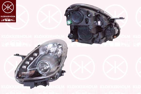 Основная фара KLOKKERHOLM 01050123A1