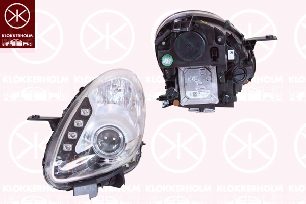Основная фара KLOKKERHOLM 01050184A1