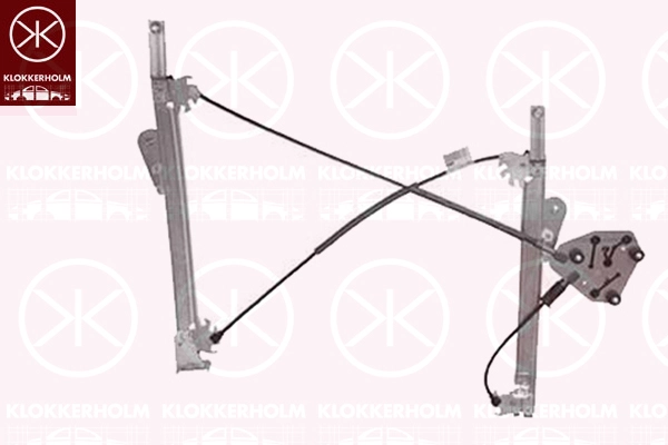 Стеклоподъемник KLOKKERHOLM 01101102
