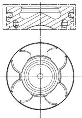 Поршень MAHLE/KNECHT 011 PI 00100 000