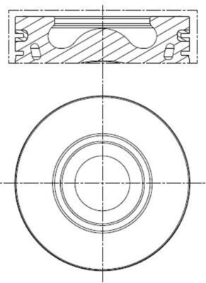 Поршень MAHLE/KNECHT 013 PI 00137 000