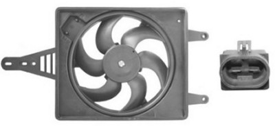 Вентилятор охлаждение двигателя VAN WEZEL 0156746