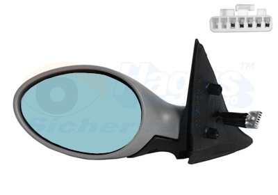 Наружное зеркало hagus VAN WEZEL 0156817