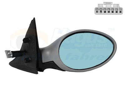 Наружное зеркало hagus VAN WEZEL 0156818