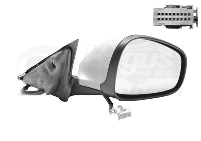 Наружное зеркало hagus VAN WEZEL 0160808