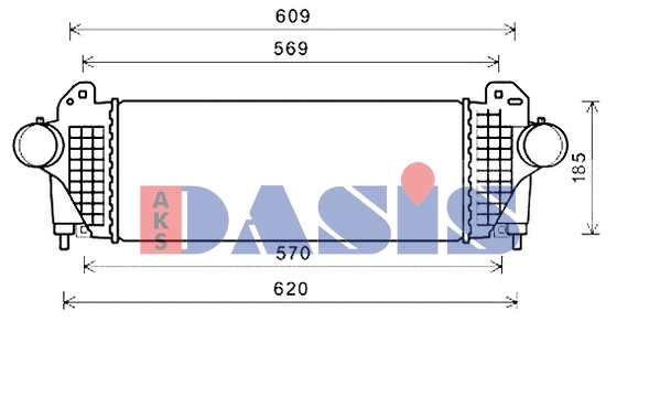 Интеркулер AKS DASIS 017004N