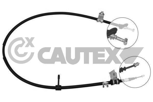 Тросик cтояночный тормоз CAUTEX 019033