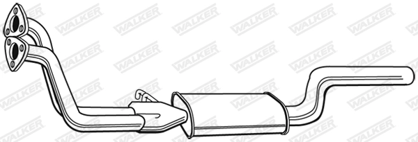 Предглушитель выхлопных газов WALKER PRODUCTS 02173