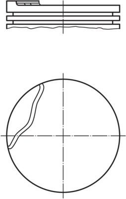 Поршень MAHLE/KNECHT 022 03 02