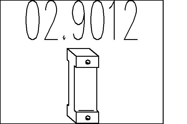 Буфер глушитель MTS 02.9012
