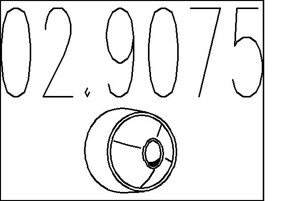 Буфер глушитель MTS 02.9075