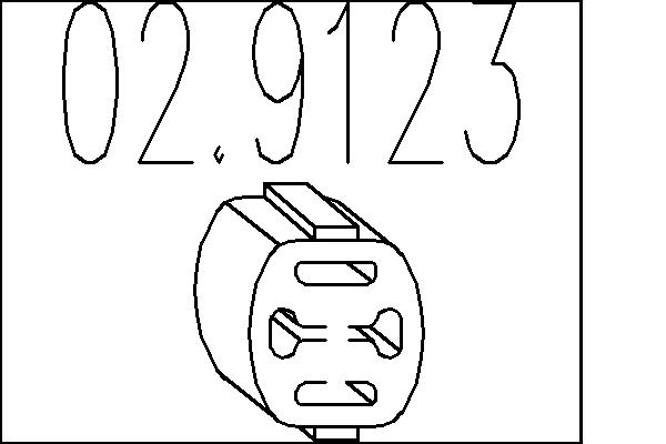 Буфер глушитель MTS 02.9123