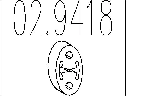 Буфер глушитель MTS 02.9418