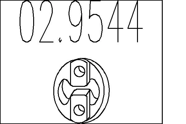 Буфер глушитель MTS 02.9544