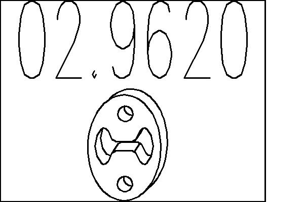 Буфер глушитель MTS 02.9620