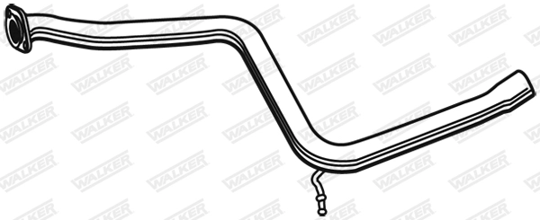 Труба выхлопного газа WALKER PRODUCTS 03118