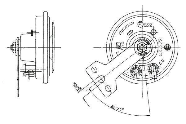 Звуковой сигнал BOSCH 0 320 043 030