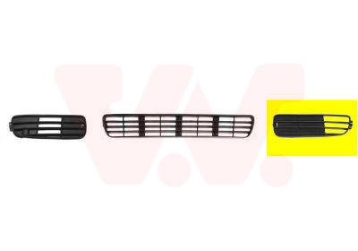 Решетка вентилятора буфер equipart VAN WEZEL 0322591