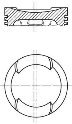 Поршень MAHLE/KNECHT 034 65 00