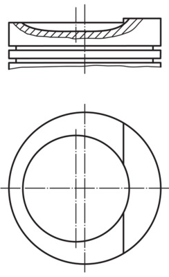 Поршень MAHLE/KNECHT 034 89 01