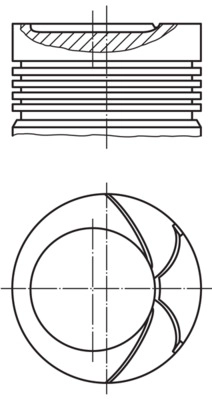 Поршень MAHLE/KNECHT 034 92 02