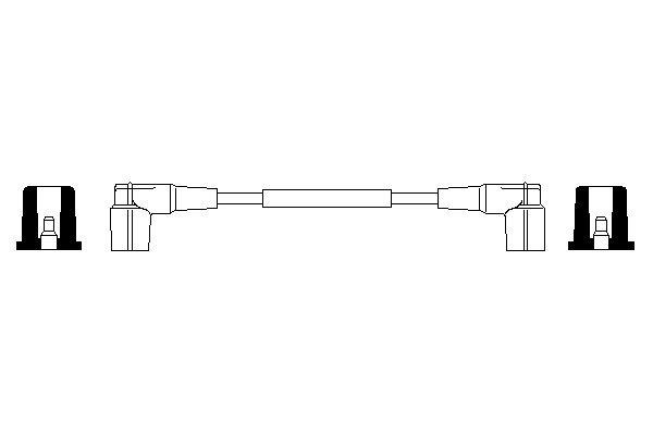 Провод зажигания BOSCH 0 356 904 076