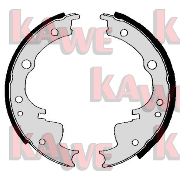 Комплект тормозных колодок KAWE 04330