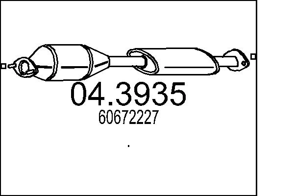 Катализатор MTS 04.3935
