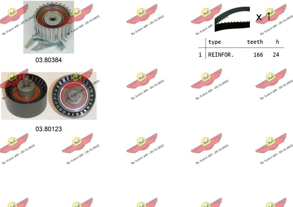 Комплект ремня грм AUTOKIT 04.5095
