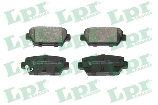 Комплект тормозных колодок дисковый тормоз LPR 05P2231